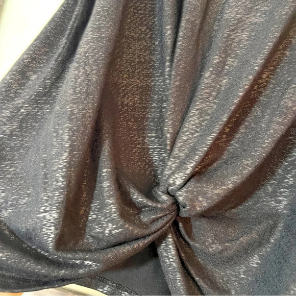 More Than Magic Girls Twist Front Metallic Effect Tank Top Size Large (10/12) - Picture 3 of 5